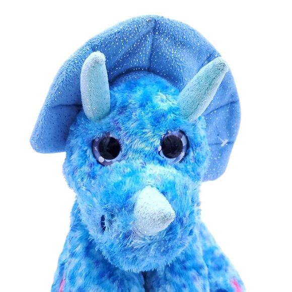 Wild‎ Republic Triceratops Dinosaur Plush Stuffed Animal 12 Inch Beans - Picture 8 of 10